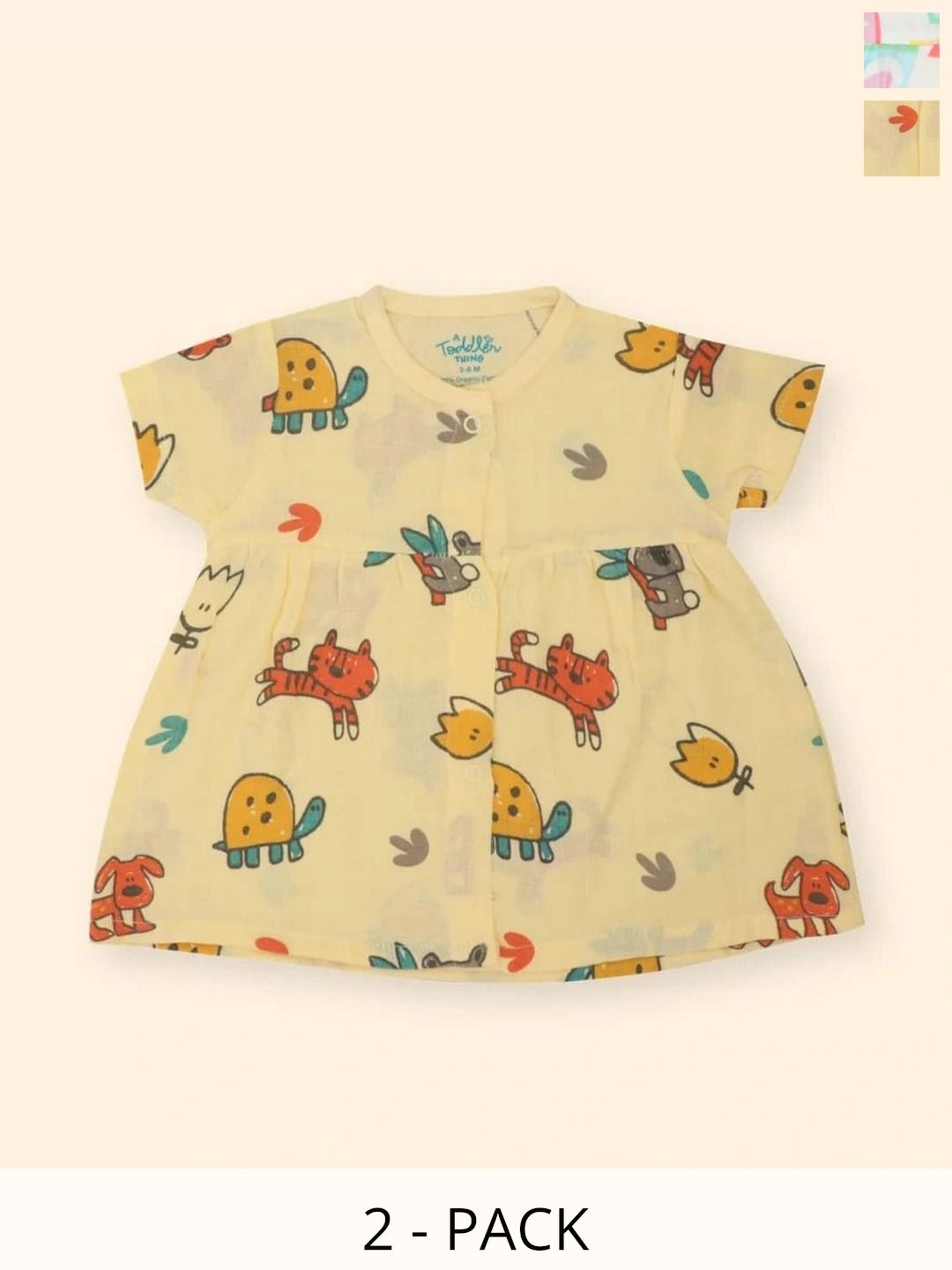 A Toddler Thing Print A-Line Dress-picture-58