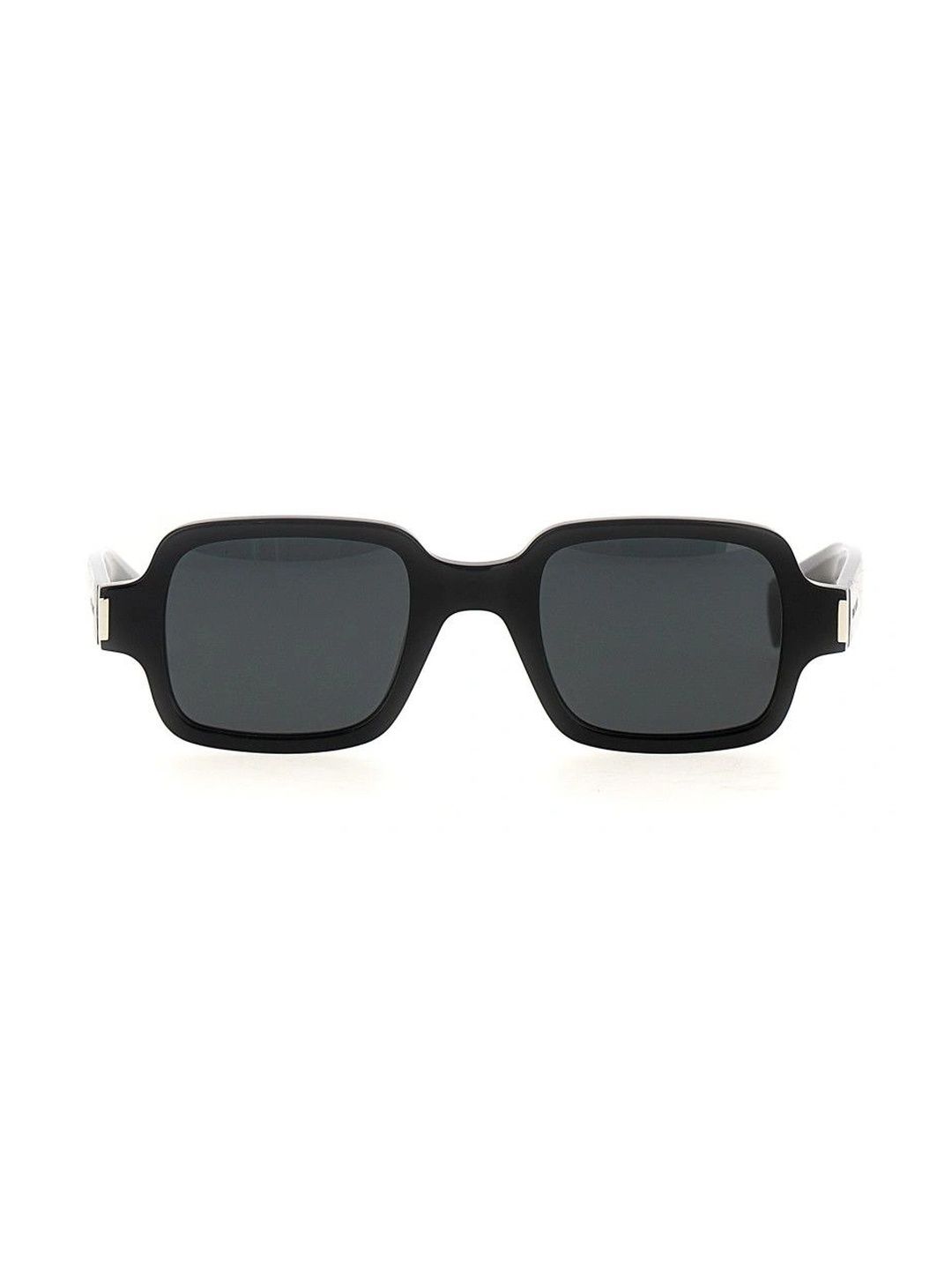Saint Laurent Men Black Lens & Black Rectangle Sunglasses with-picture-26