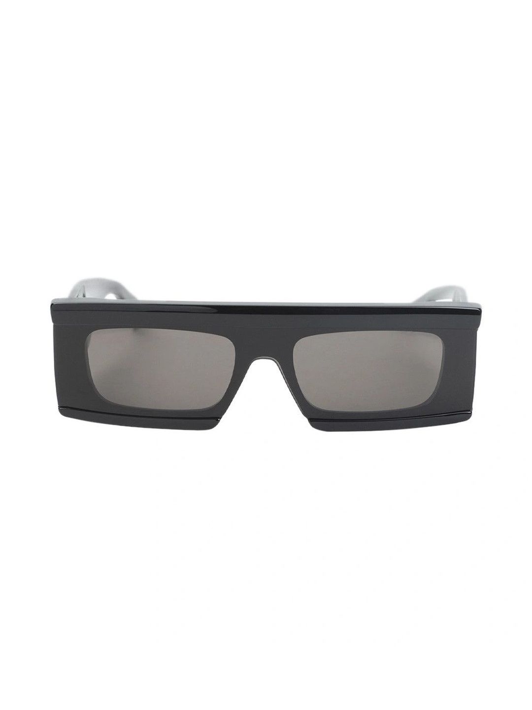 ALAIA Women Grey Lens & Black Rectangle Sunglasses with-picture-0