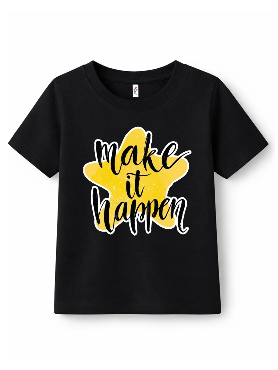 KAVEE Kids Typography Printed Bio Finish T-shirt-picture-29