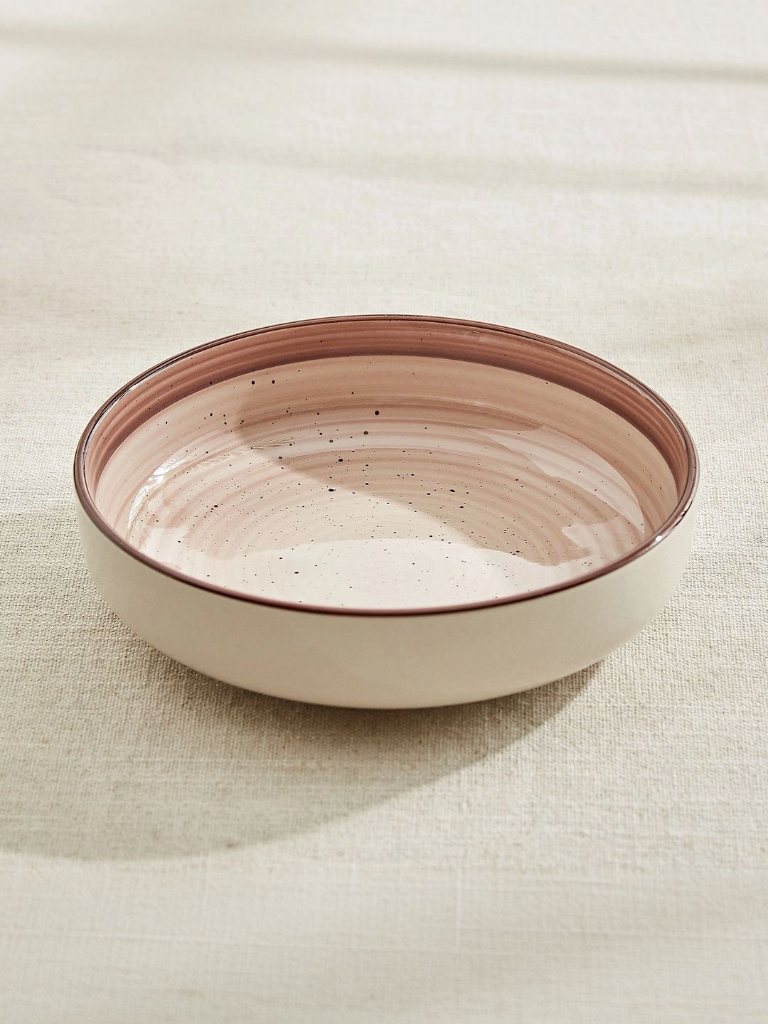 Home Centre Brown 2026 1 Pieces Stoneware Serving Bowl-image-6