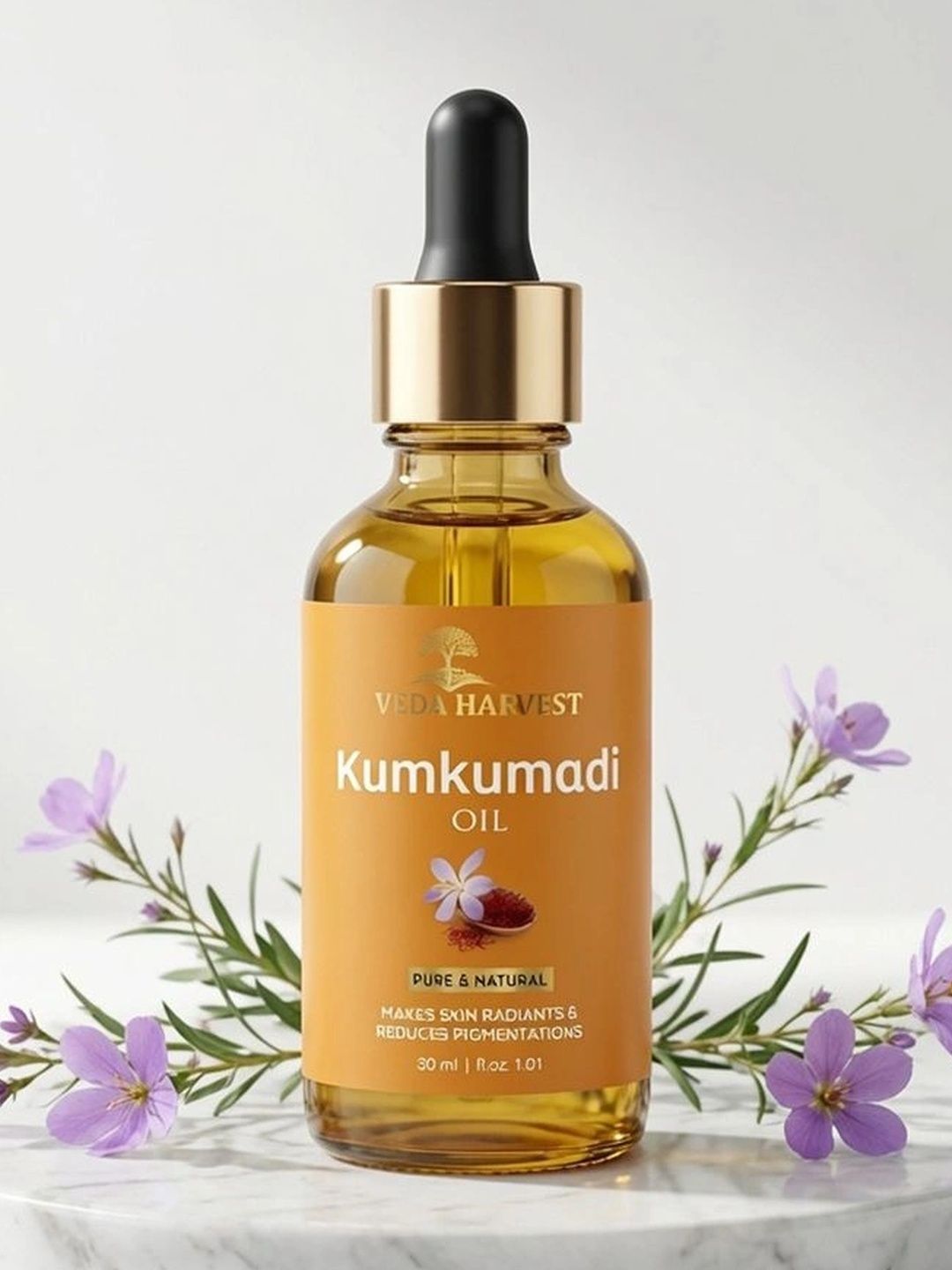 Veda Harvest Kumkumadi Tailam for Glowing Skin & Dark Spot Care - 30 ml-picture-58