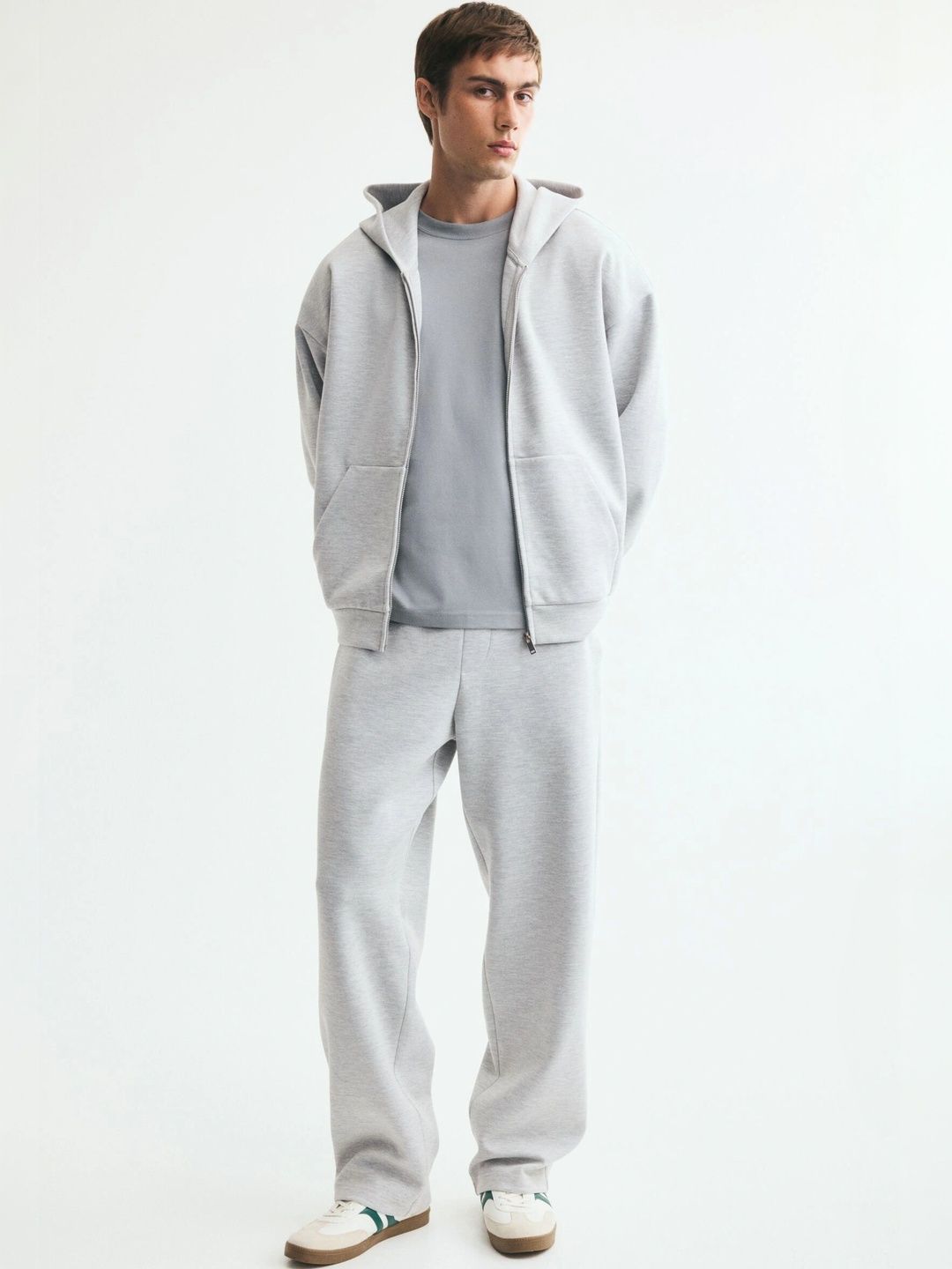 H&M Men Relaxed Fit Interlock Sweatpants-picture-45