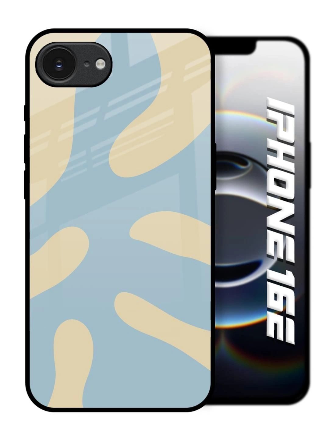 QRIOH Abstract Printed Apple iPhone 16e Back Case Mobile Accessories-picture-17