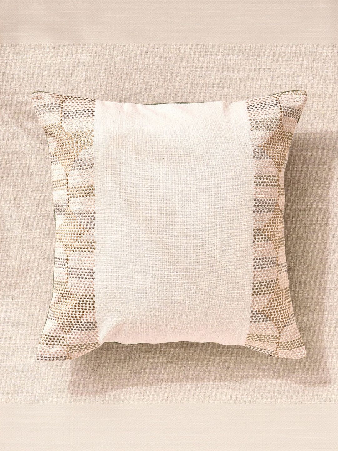 Home Centre Off White Square Cushion Covers-image-7