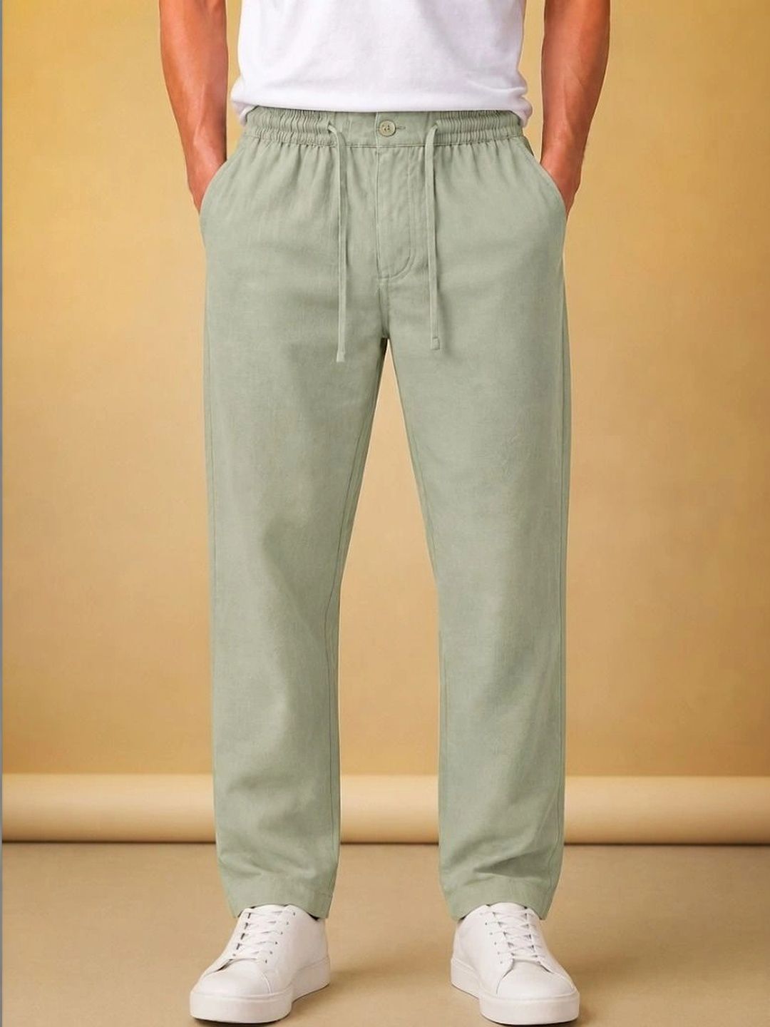 Nplusonefashion Men Straight Fit Trousers-picture-17