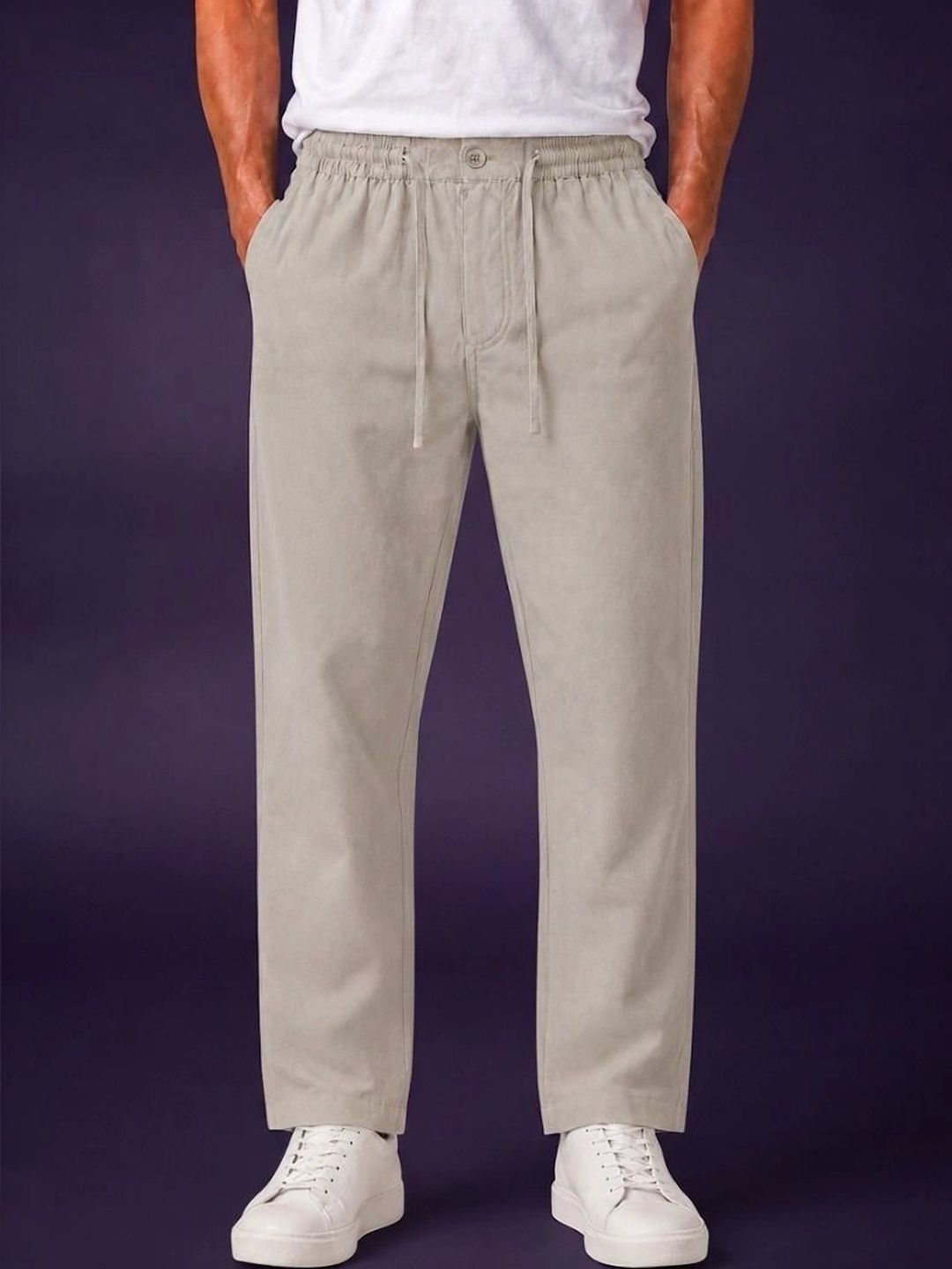 Nplusonefashion Men Straight Fit Trousers-picture-15