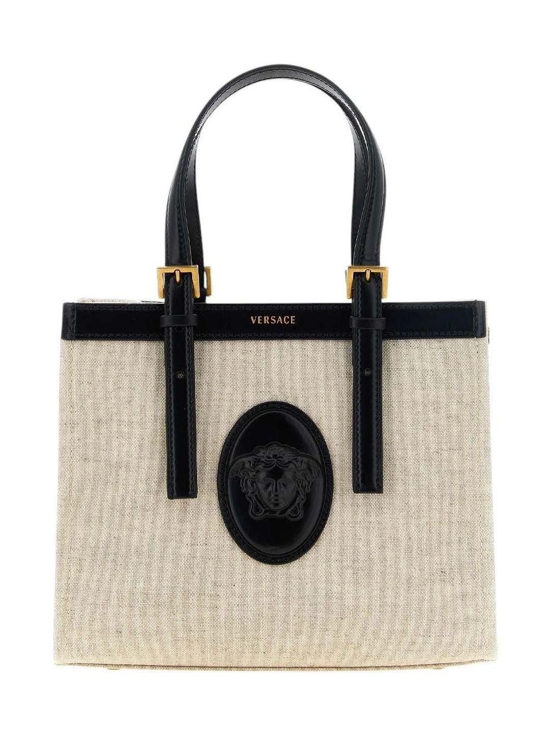 Versace Textured Structured Tote Bag-picture-54