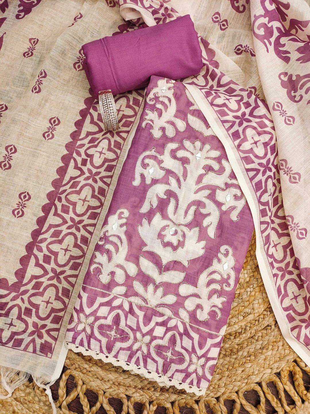 Maroosh Embroidered Unstitched Dress Material-picture-29
