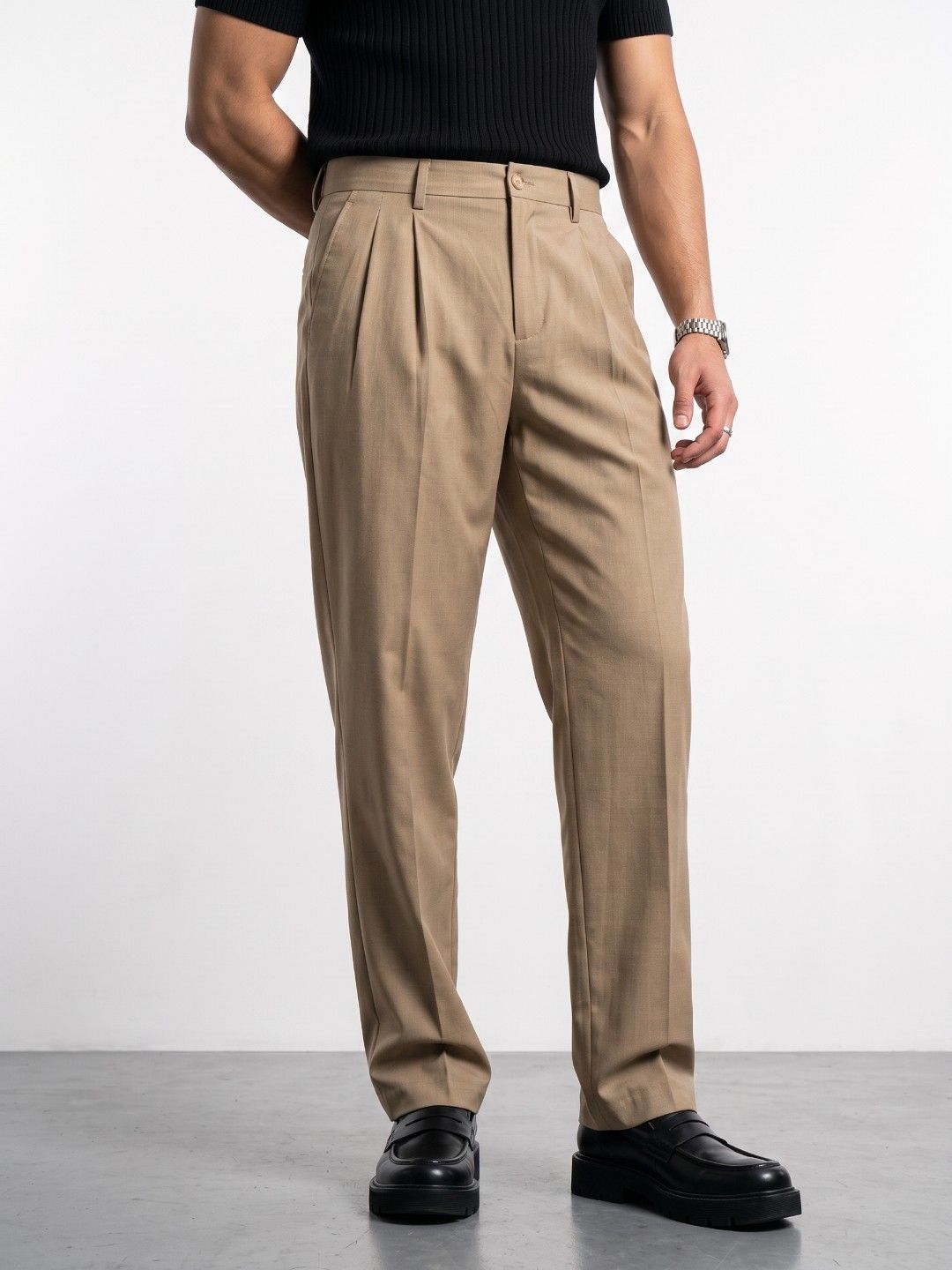 OvrWrk Men Pleated Trousers-picture-11