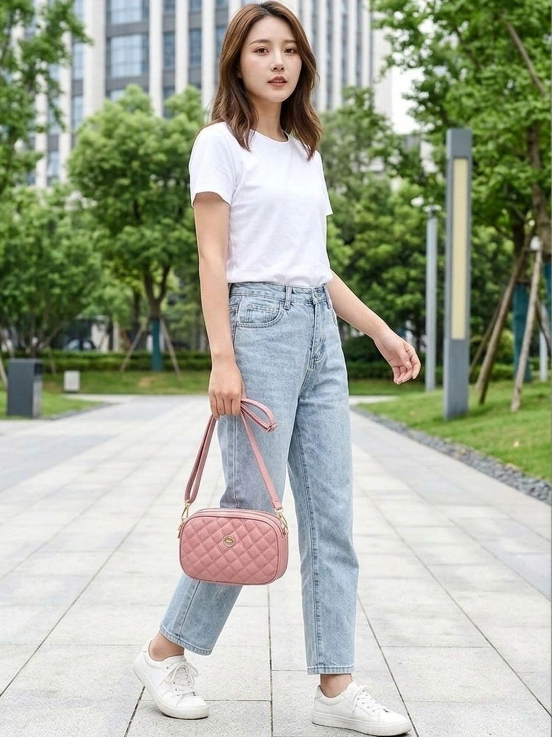 CORSICA Textured PU Sling Bag with Quilted-picture-39