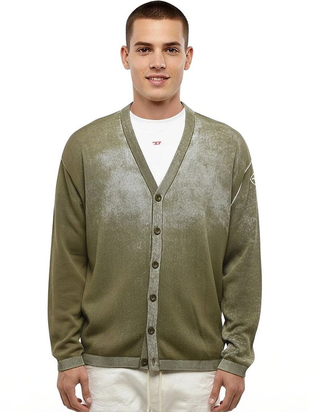 DIESEL Men Colourblocked Cardigan-picture-44