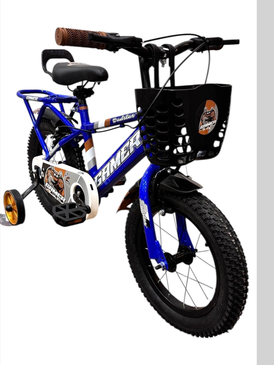 DADSTAR GAMER OREO Patterned Glossy Bicycle - 14 Inch-image-16