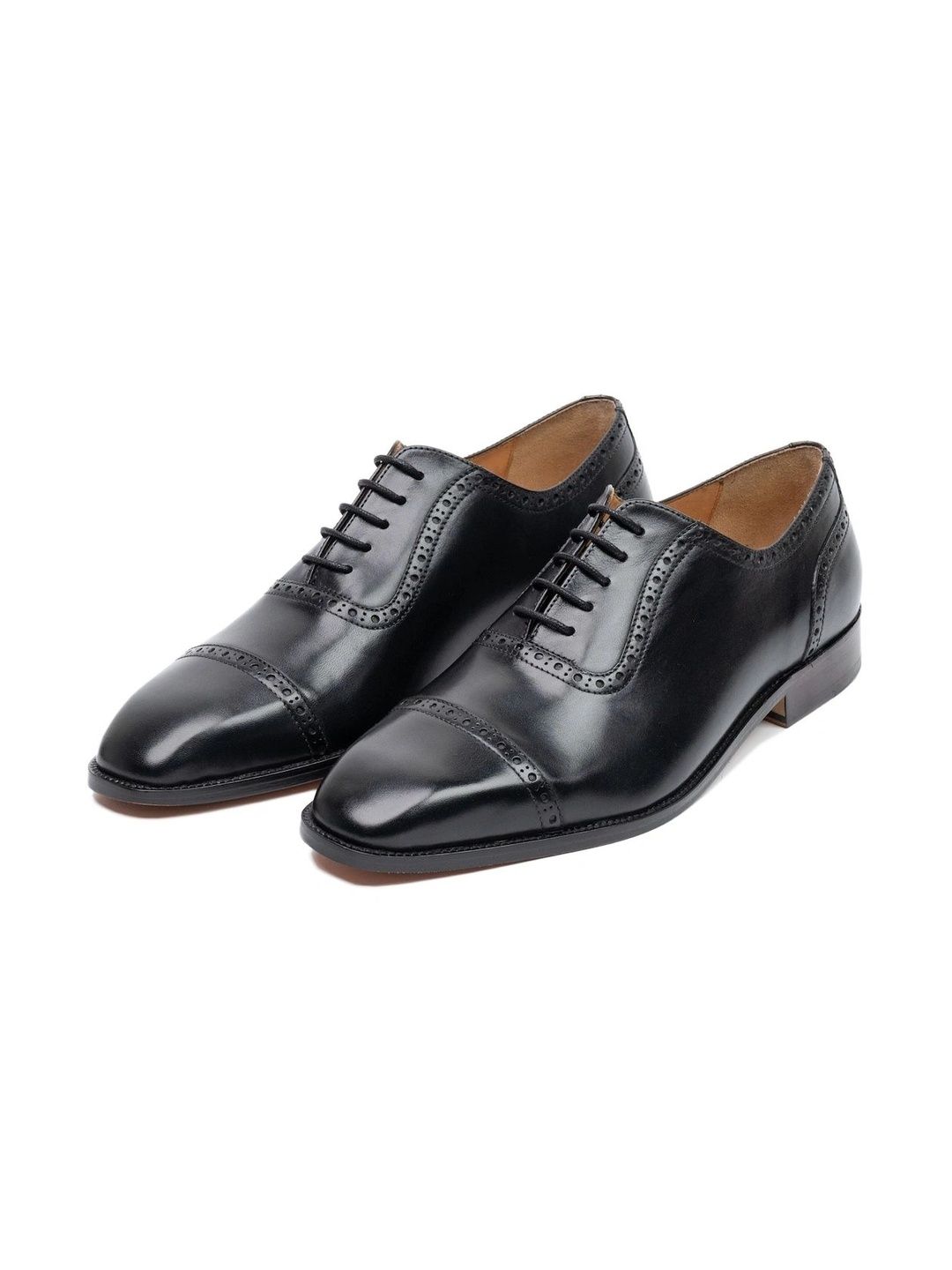 3DM Lifestyle Men Textured Leather Round Toe Lace-Ups Formal Oxfords-picture-36