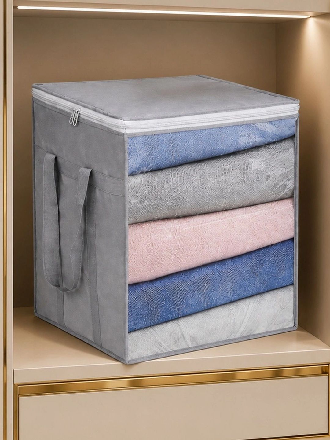 AMAK INC Grey Set of 2 Reusable Multi-Utility Organisers-image-22