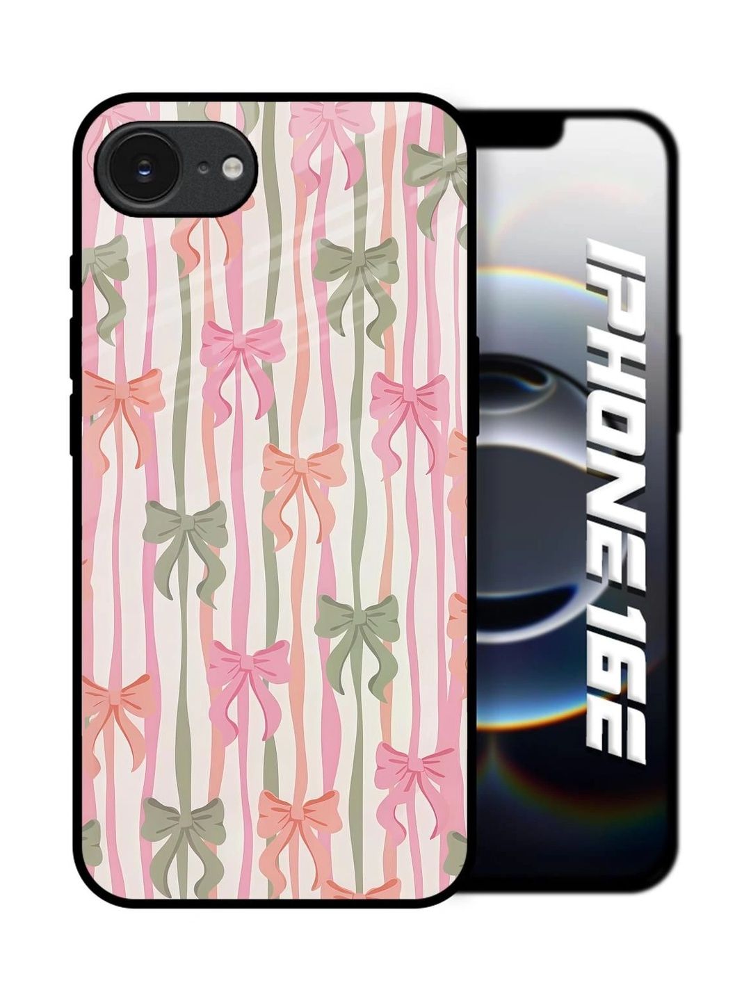 QRIOH Conversational Printed Apple iPhone 16e Back Case Mobile Accessories-image-18