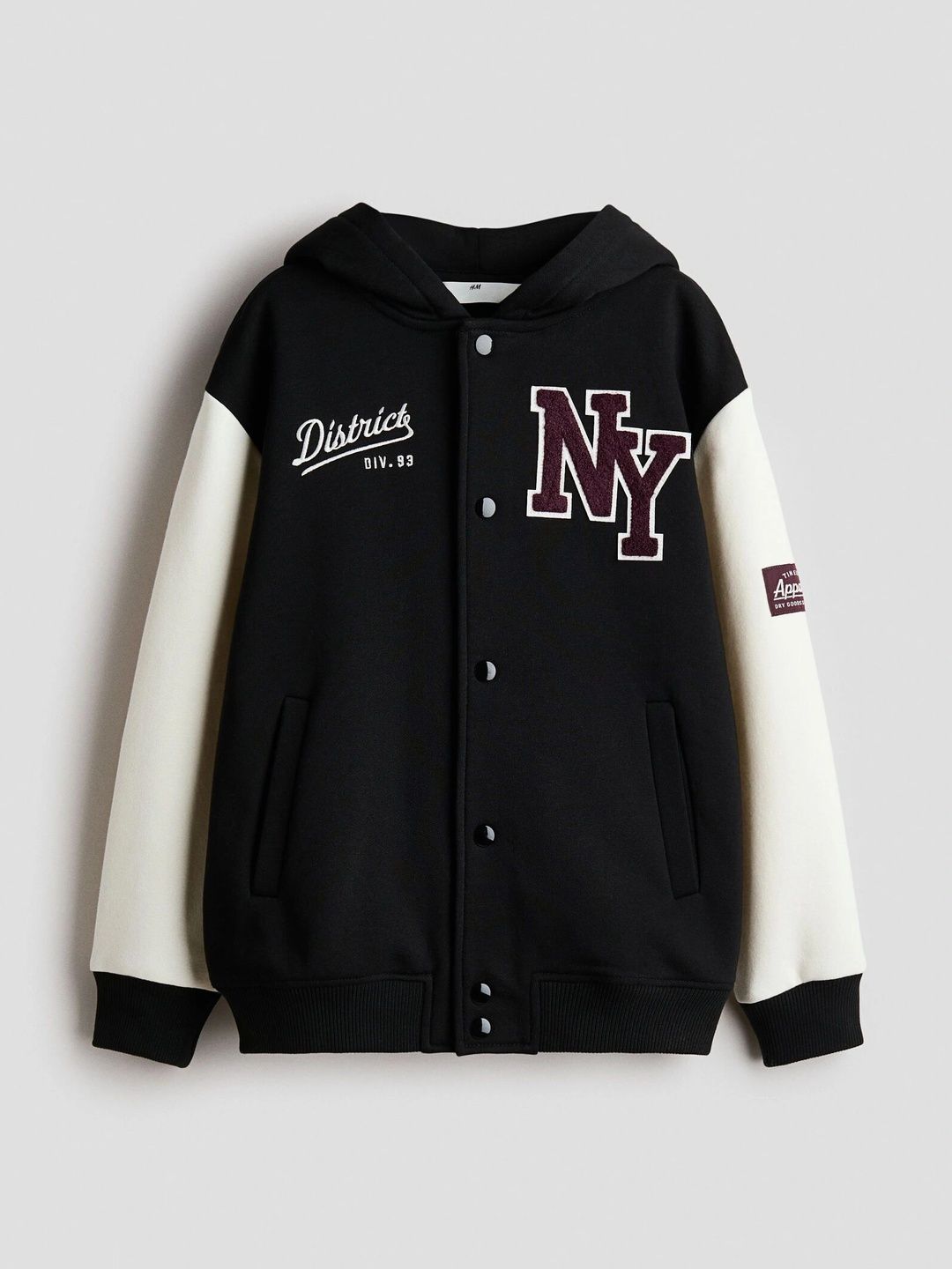 H&M Boys Sweatshirt Baseball Jacket-picture-30