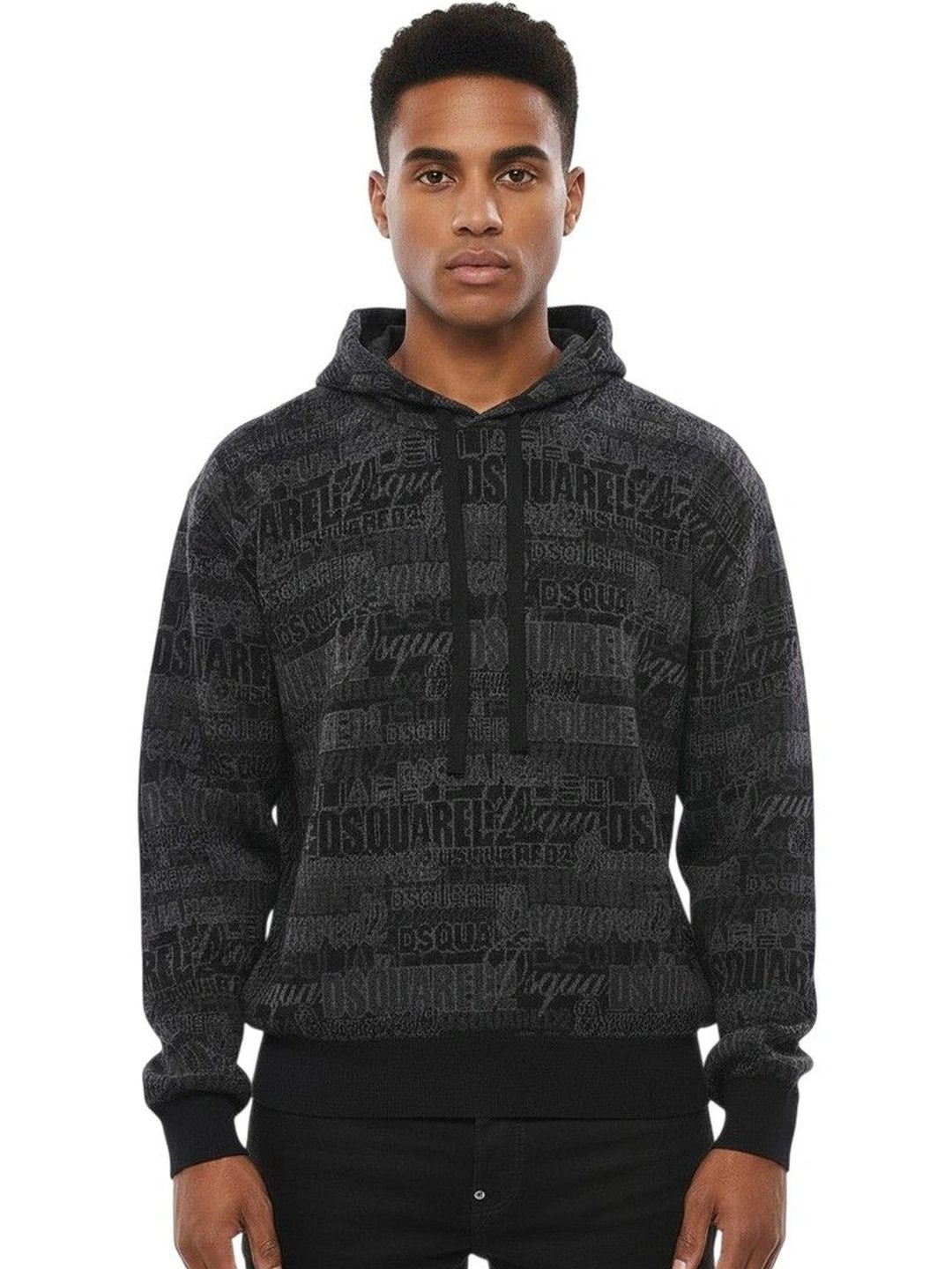 Dsquared2 Men Printed Hooded Sweatshirt-picture-32