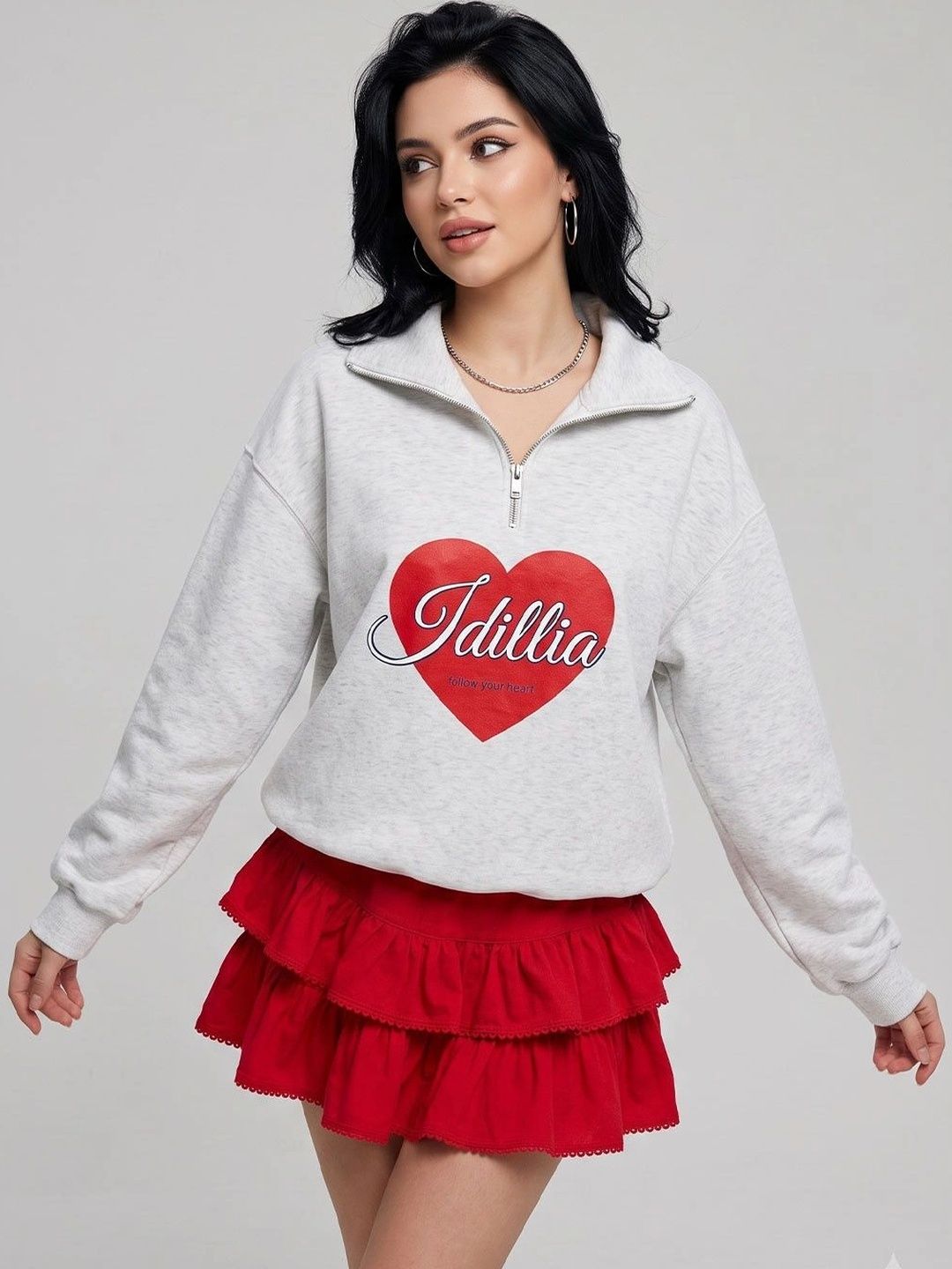 Suo Women Printed Sweatshirt-picture-56