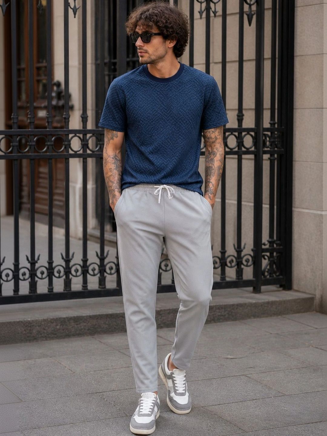 SZN Men Regular Fit Training Track Pants-picture-19