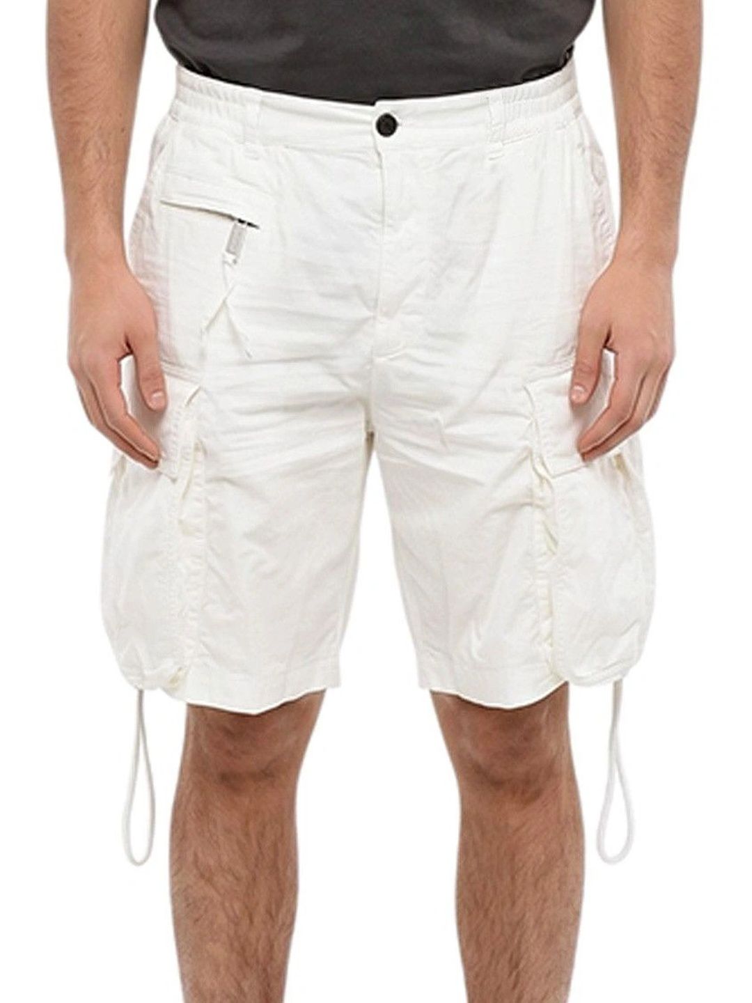Dsquared2 White Cargo Shorts-image-45
