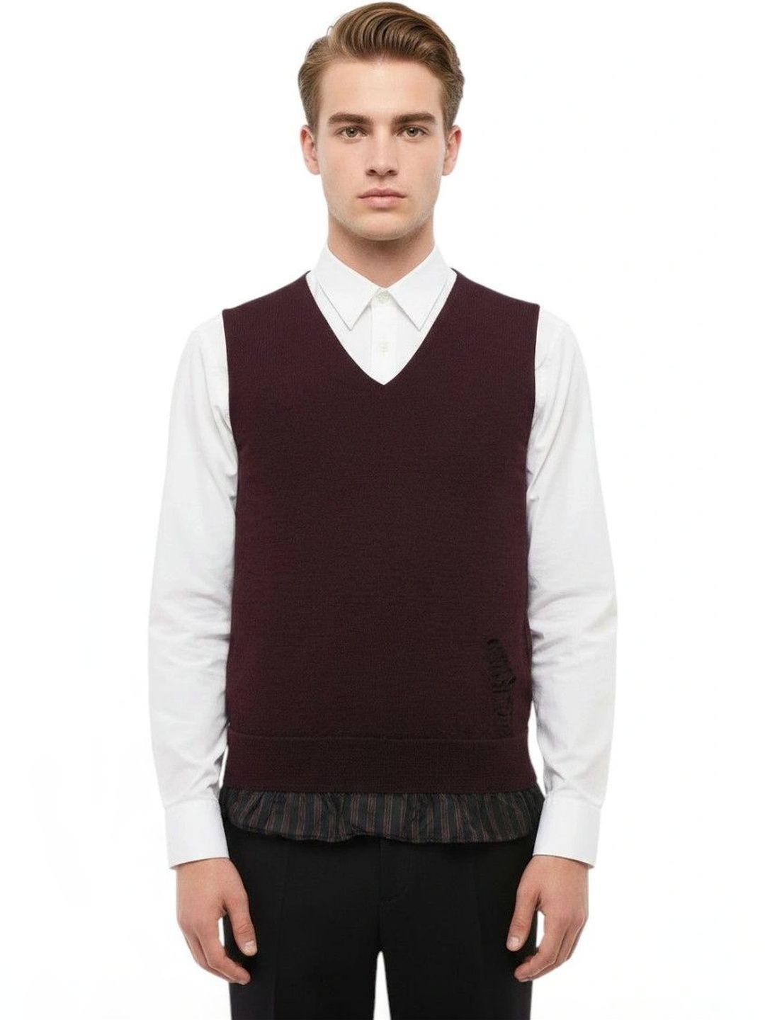 Maison Margiela Men Woollen Sweater Vest-picture-57