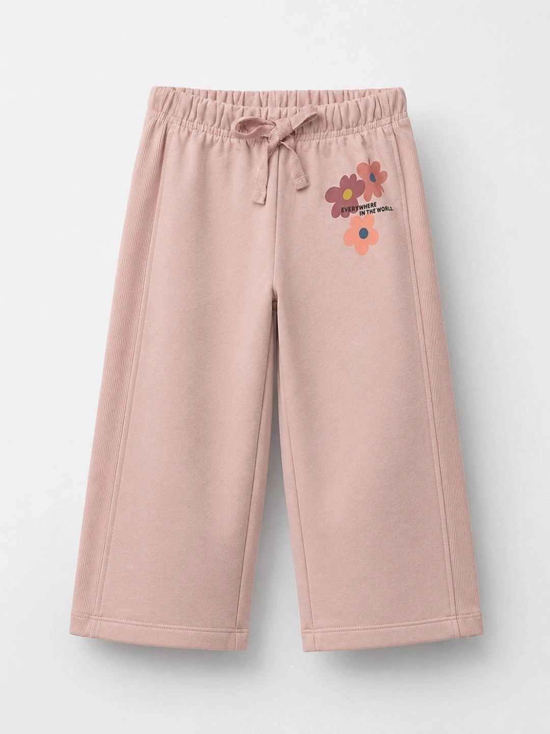 Alan Jones Girls Regular Fit Graphic Print Training Track Pants-picture-34