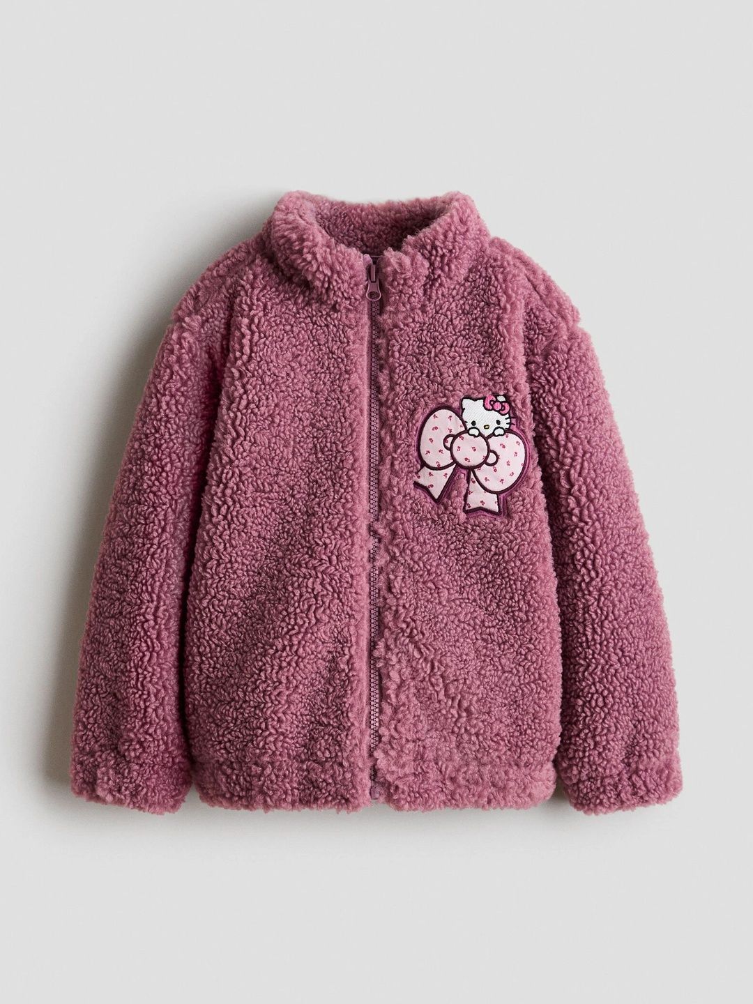 H&M Girls Appliqud Teddy Jacket-picture-41
