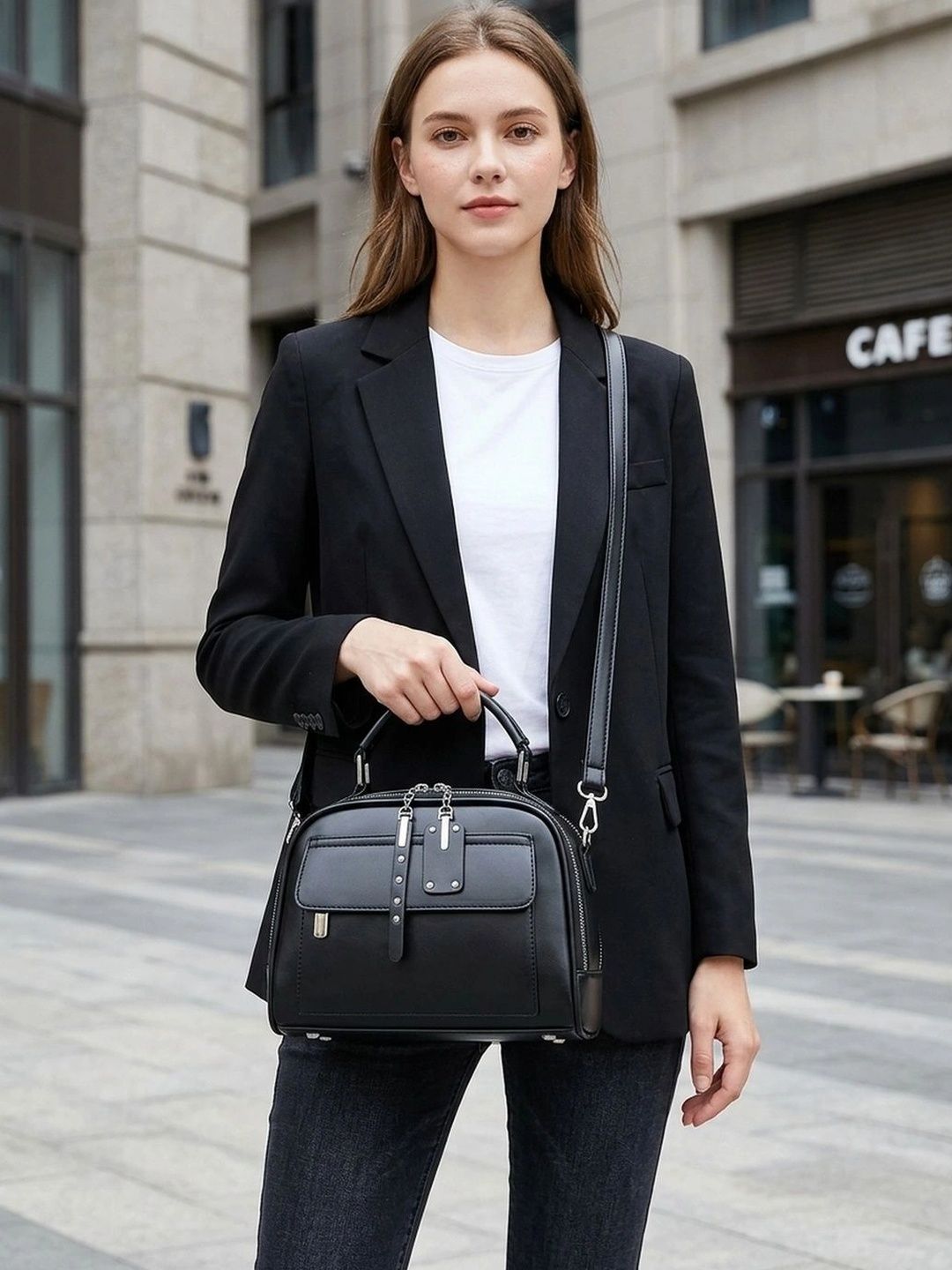 CORSICA PU Handheld Bag-image-9