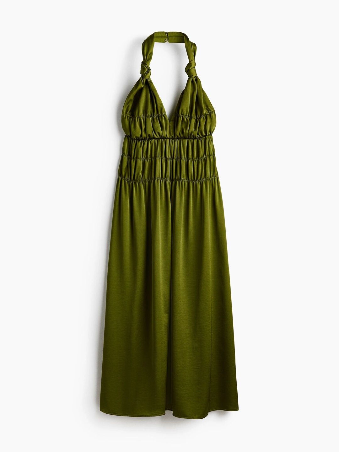 H&M Women Gathered Halterneck Dress-picture-39