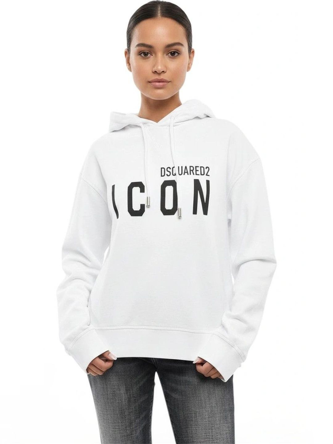 Dsquared2 Women Printed Hooded Sweatshirt-picture-17