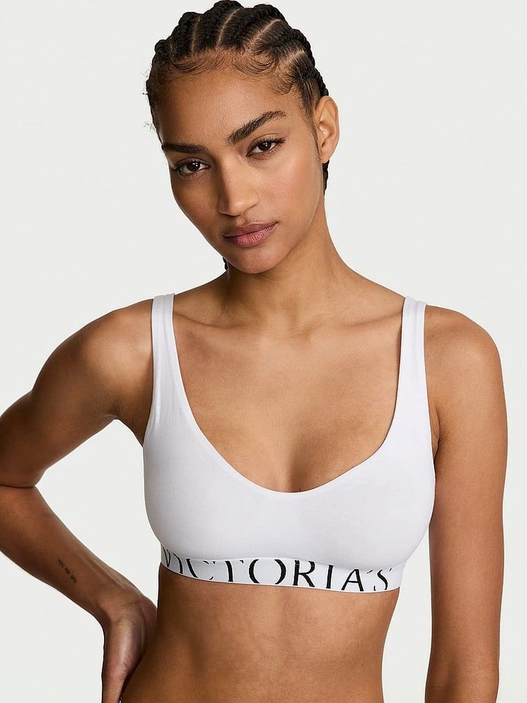 Victoria's Secret Typography Bralette Bra Medium Coverage-picture-48