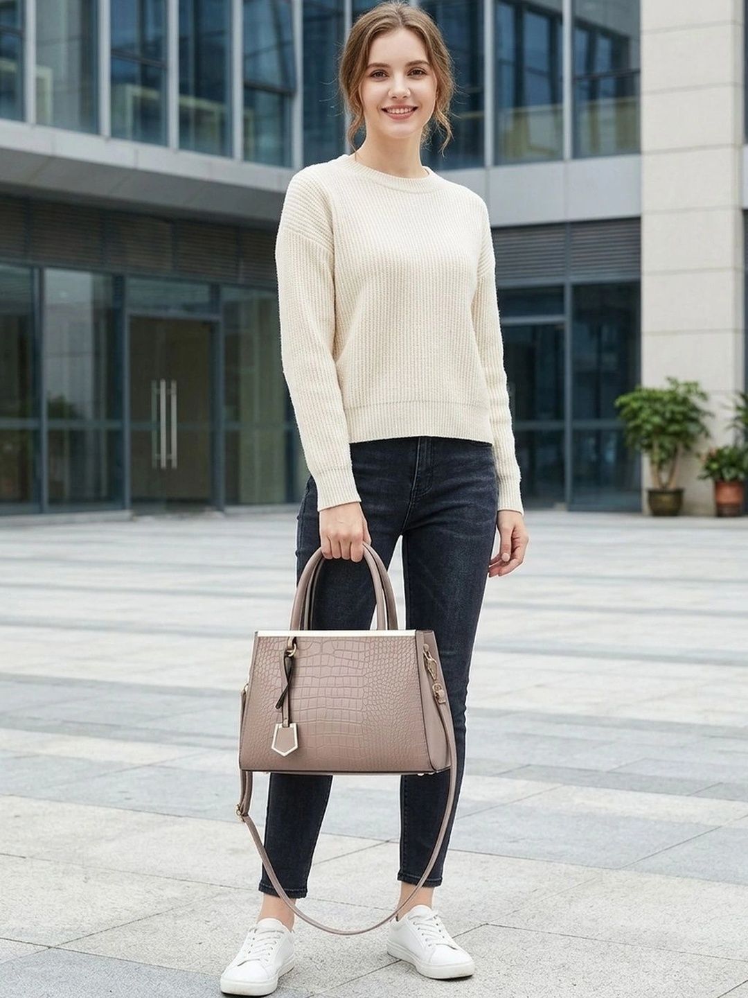 CORSICA Textured PU Shopper Handheld Bag-picture-35
