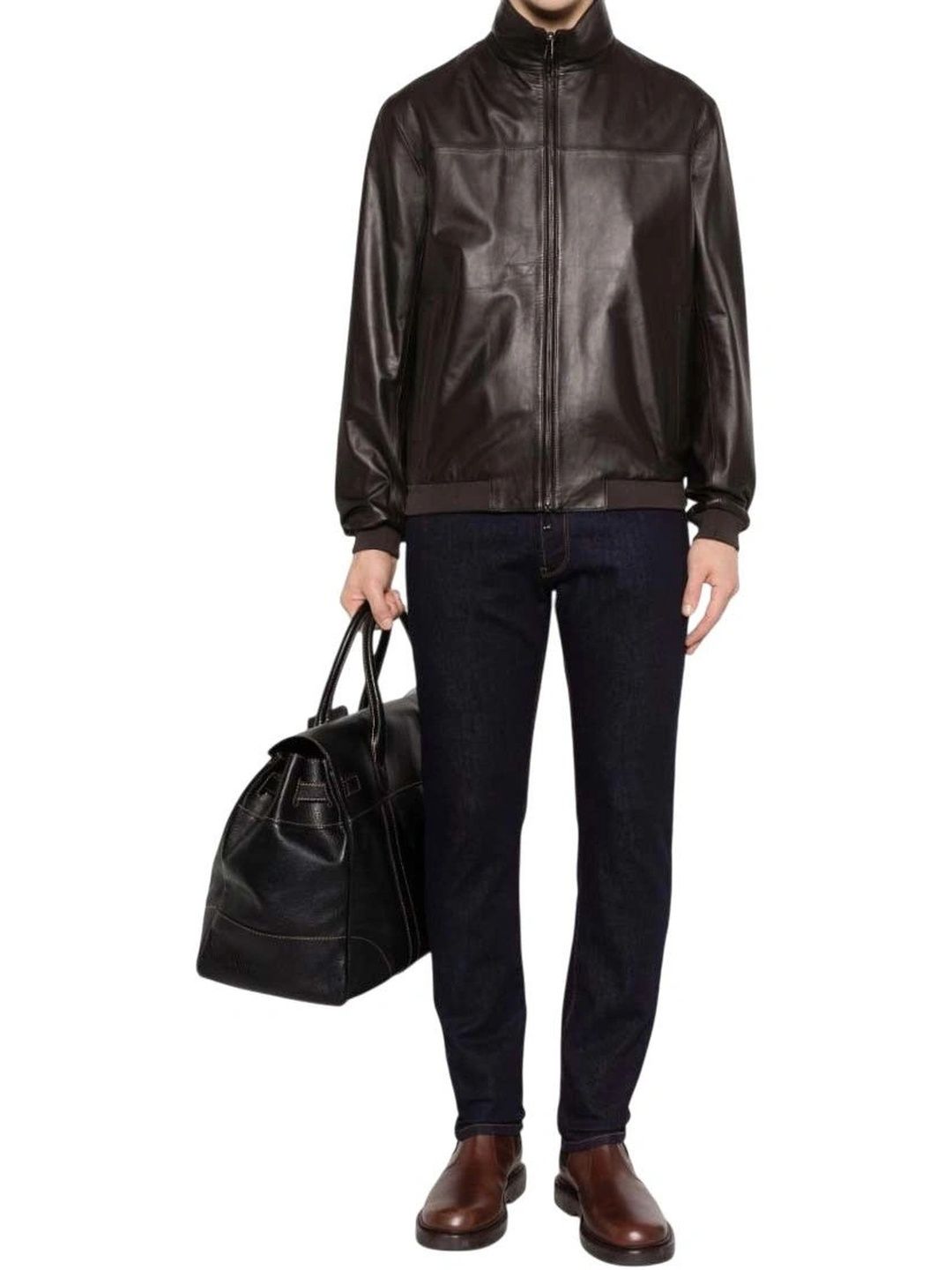 Emporio Armani Men Straight Fit Mid-Rise Jeans-picture-53