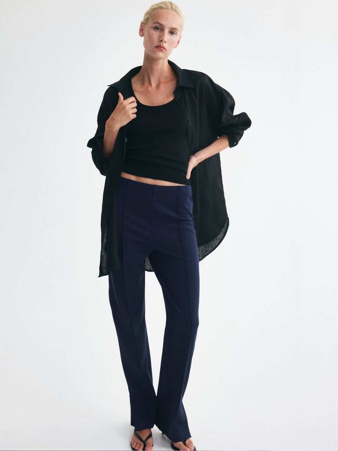 H&M Women Cigarette Trousers-picture-15