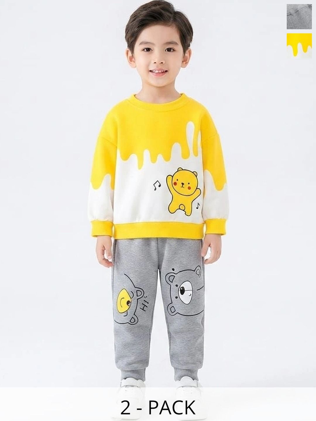 Pink Angel Unisex Kids Printed Trousers-picture-47