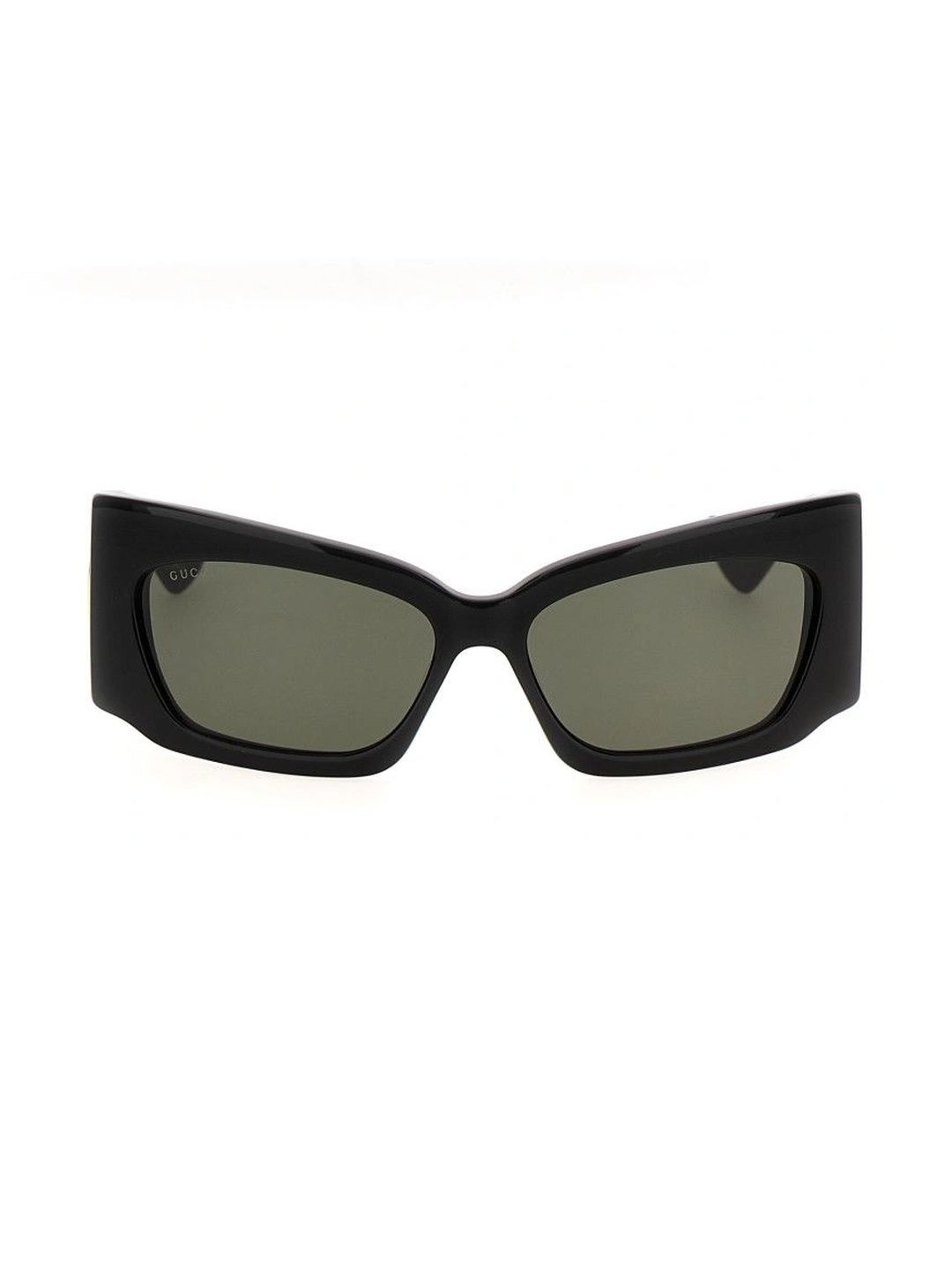 Gucci Women Grey Lens & Black Rectangle Sunglasses with-image-49