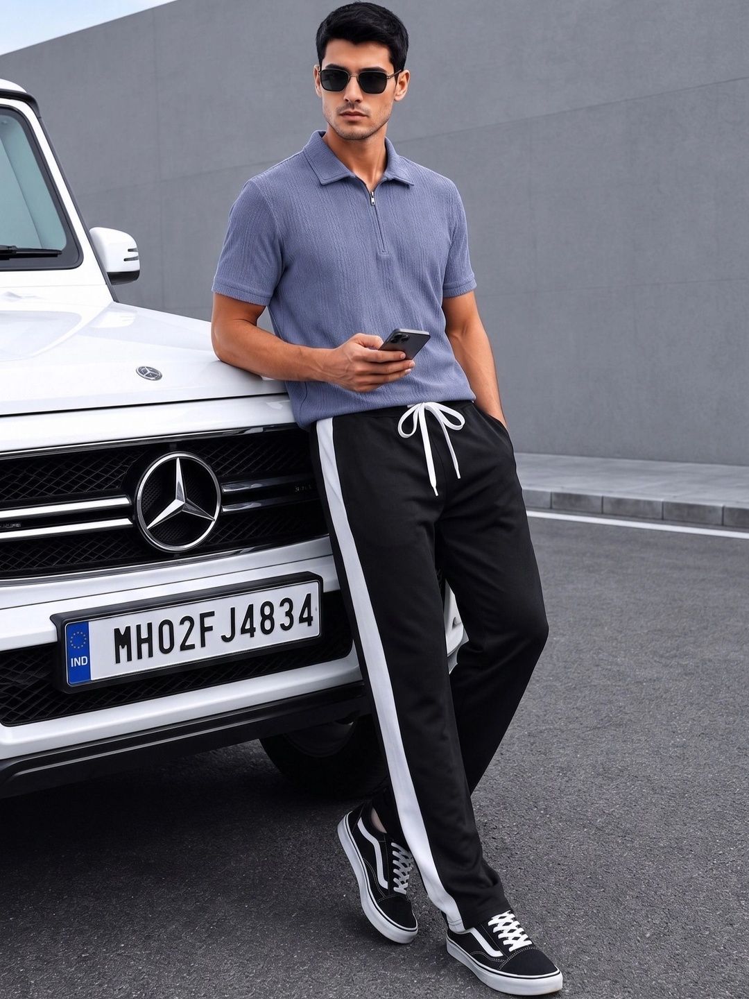 SZN Men Regular Fit Training Track Pants-picture-53