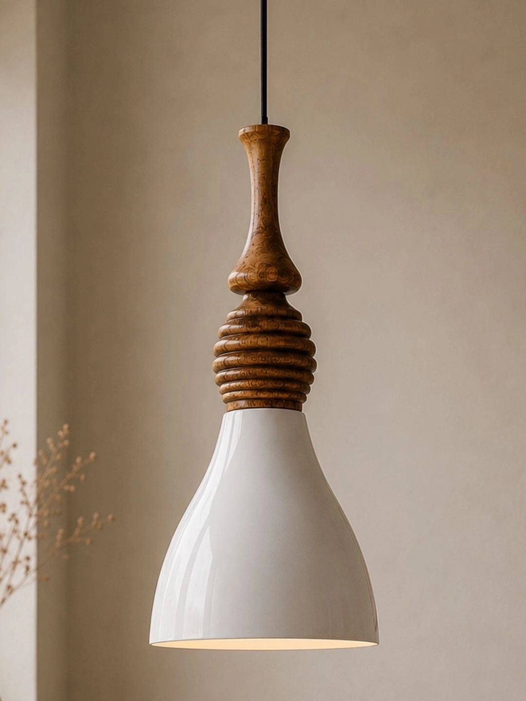 Homesake White Ceiling Lamp-image-0