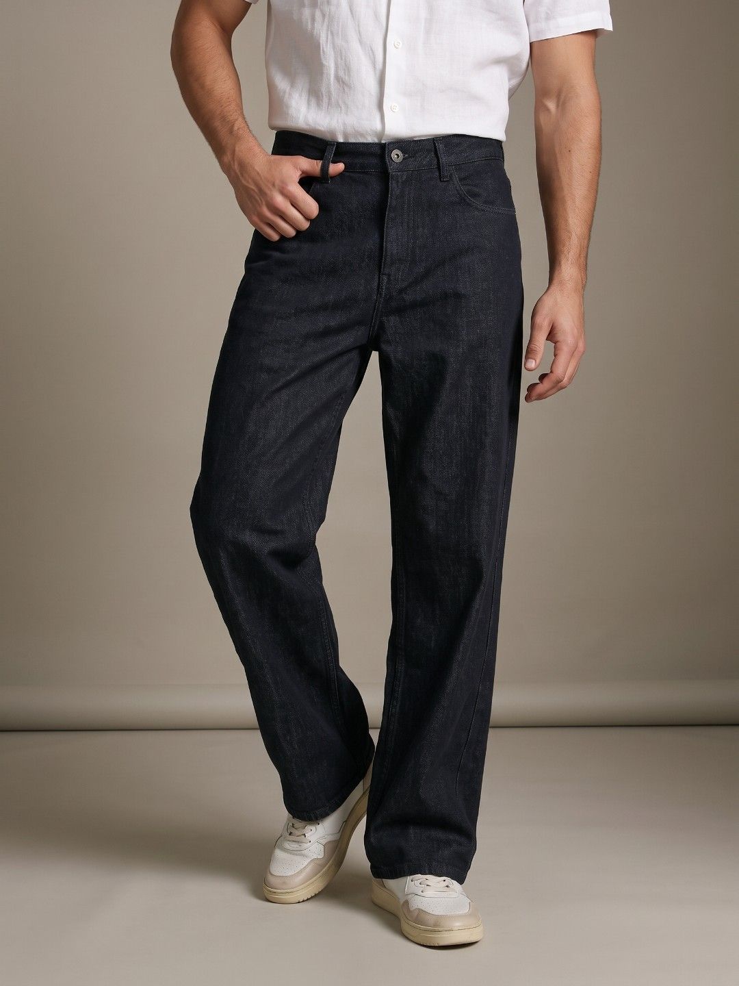 glitchez Men Wide Leg Mid-Rise Jeans-picture-54