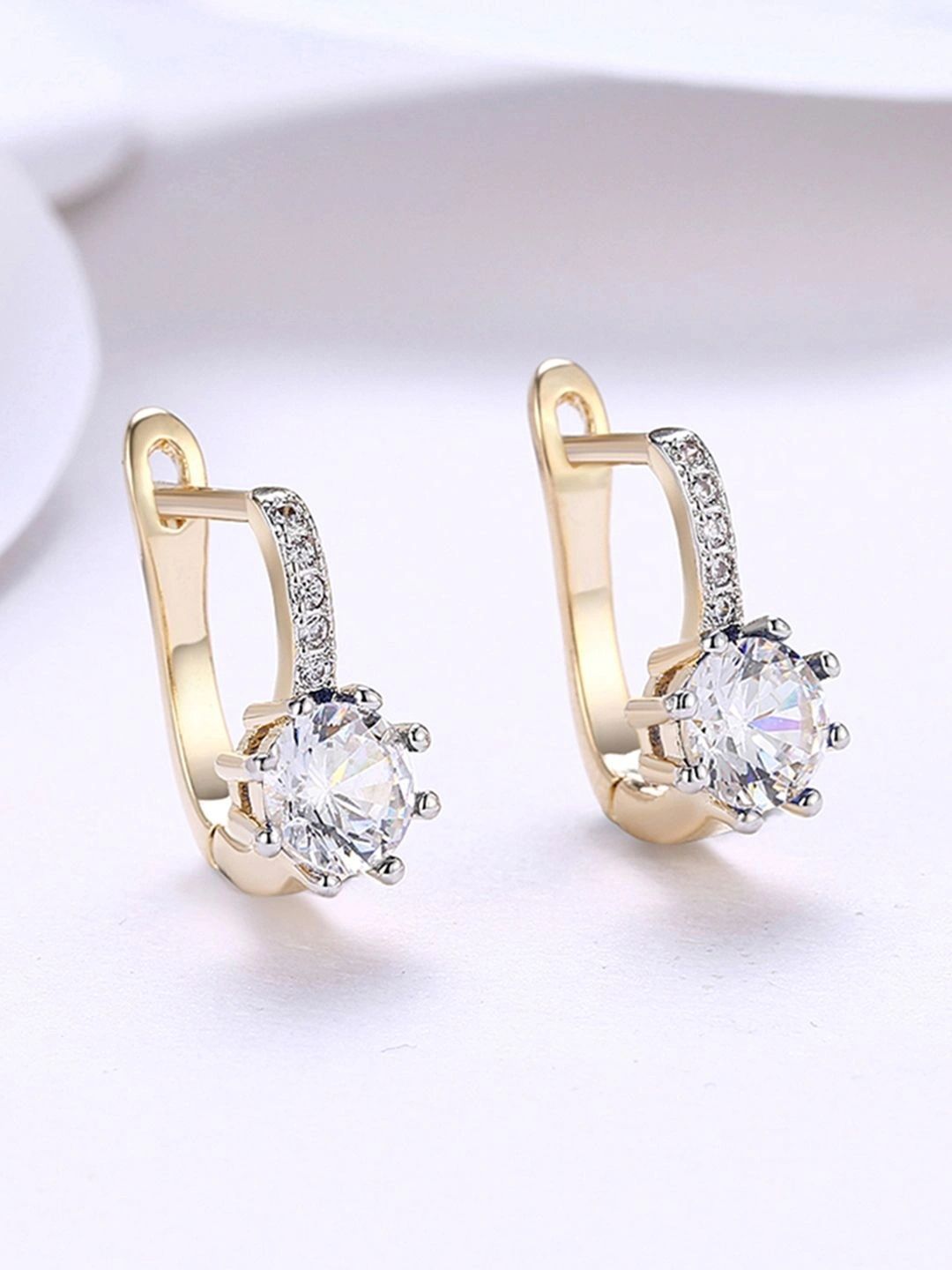 Peora Circular Drop Earrings-picture-38