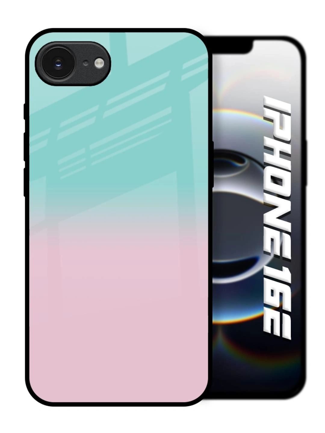 QRIOH Solid Printed Apple iPhone 16e Back Case Mobile Accessories-picture-0