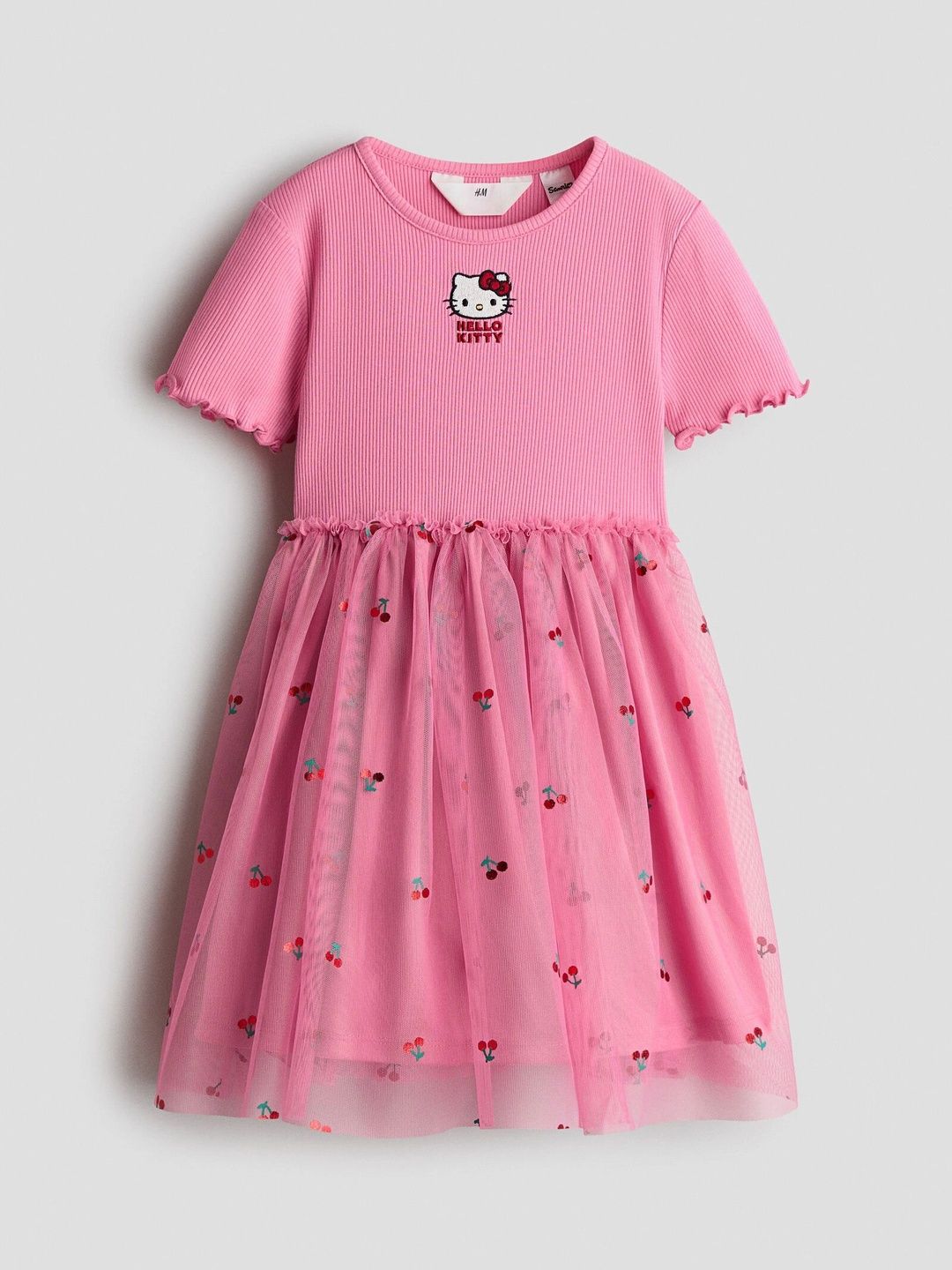 H&M Girls Print-Motif Tulle-Skirt Dress-picture-52