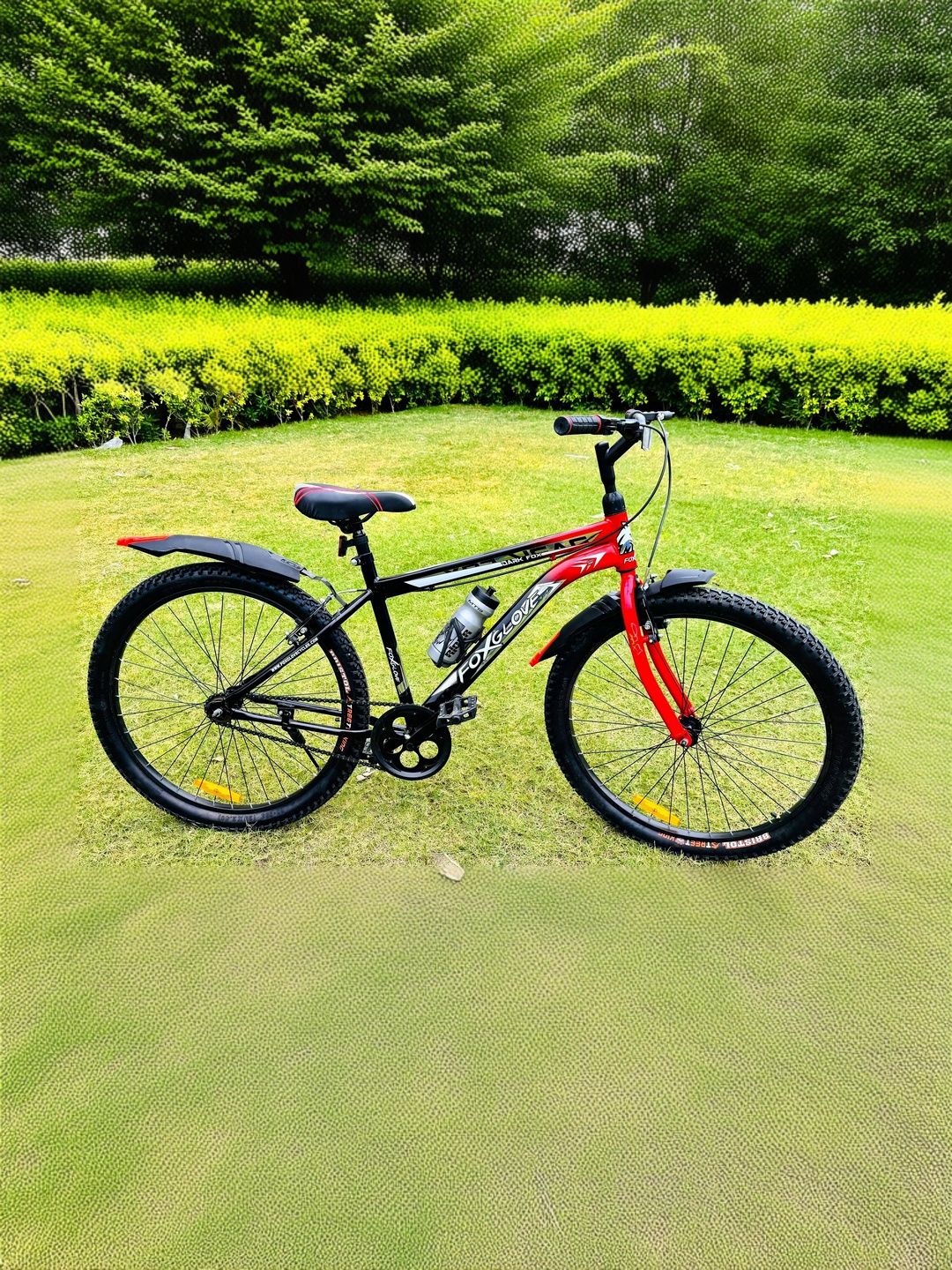 FOXGLOVE DARKFOX Patterned Glossy Bicycle - 26 Inch-image-28