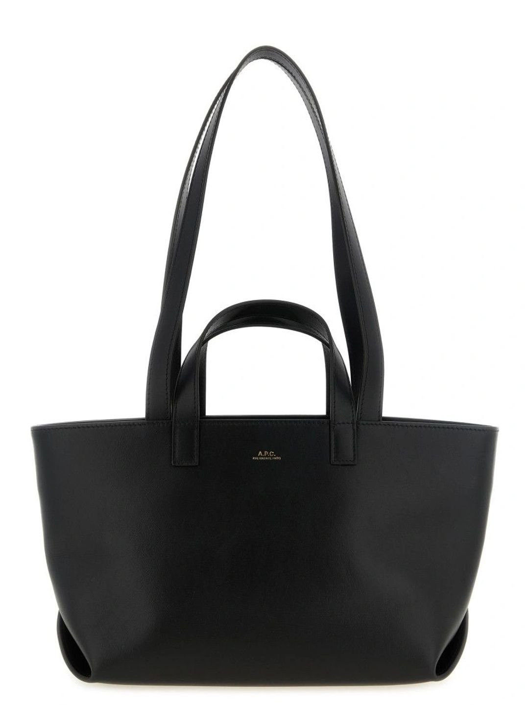 A.P.C. Leather Structured Tote Bag-picture-21