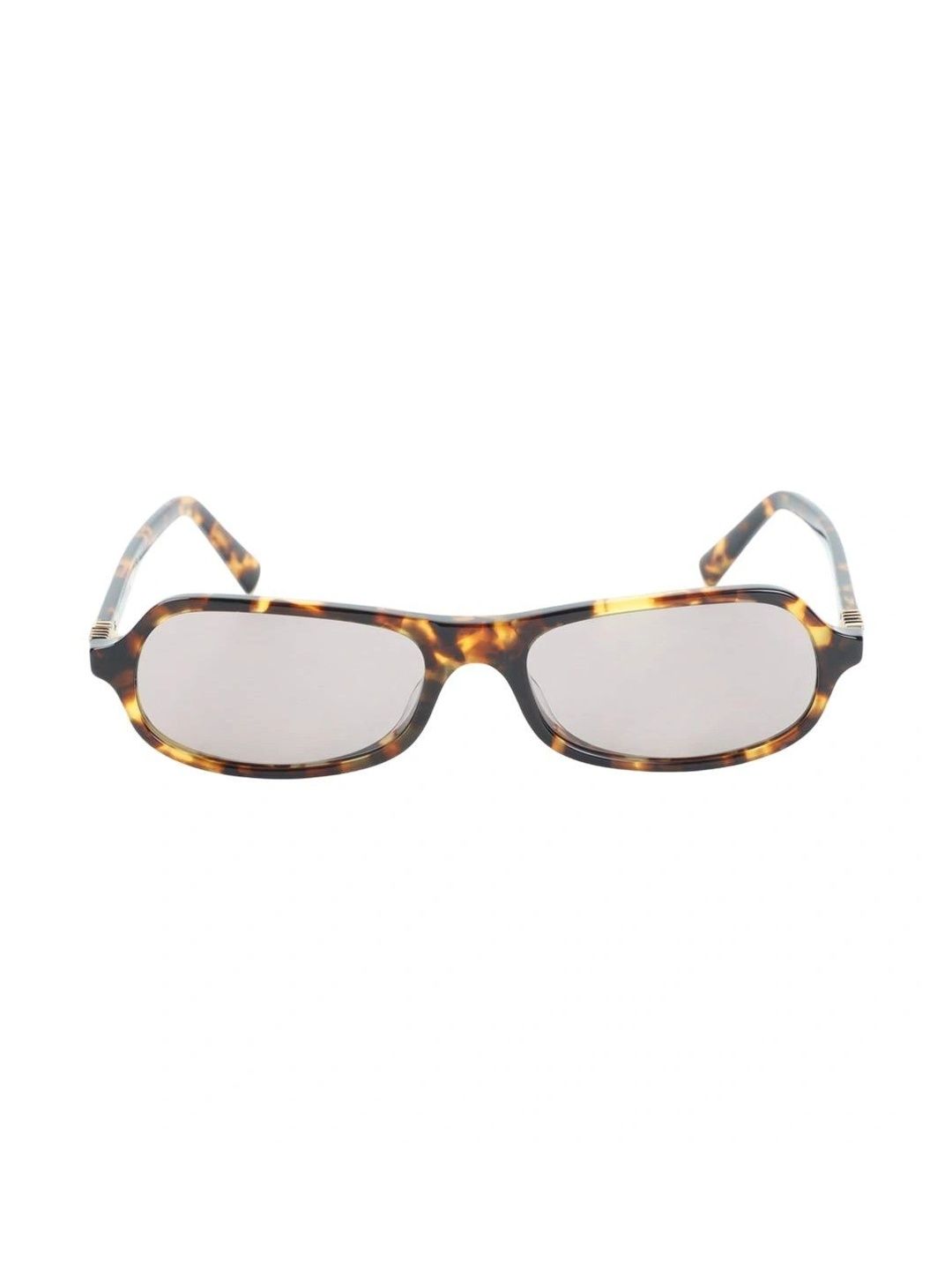 Miu Miu Women Grey Lens & Brown Rectangle Sunglasses with-picture-46
