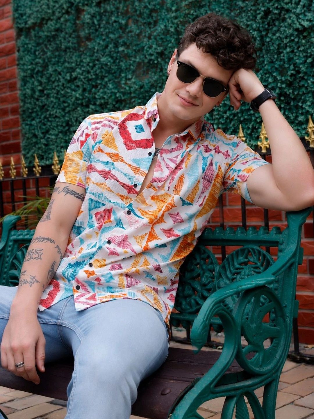 ZILCON Men Modern Printed Casual Shirt-picture-38