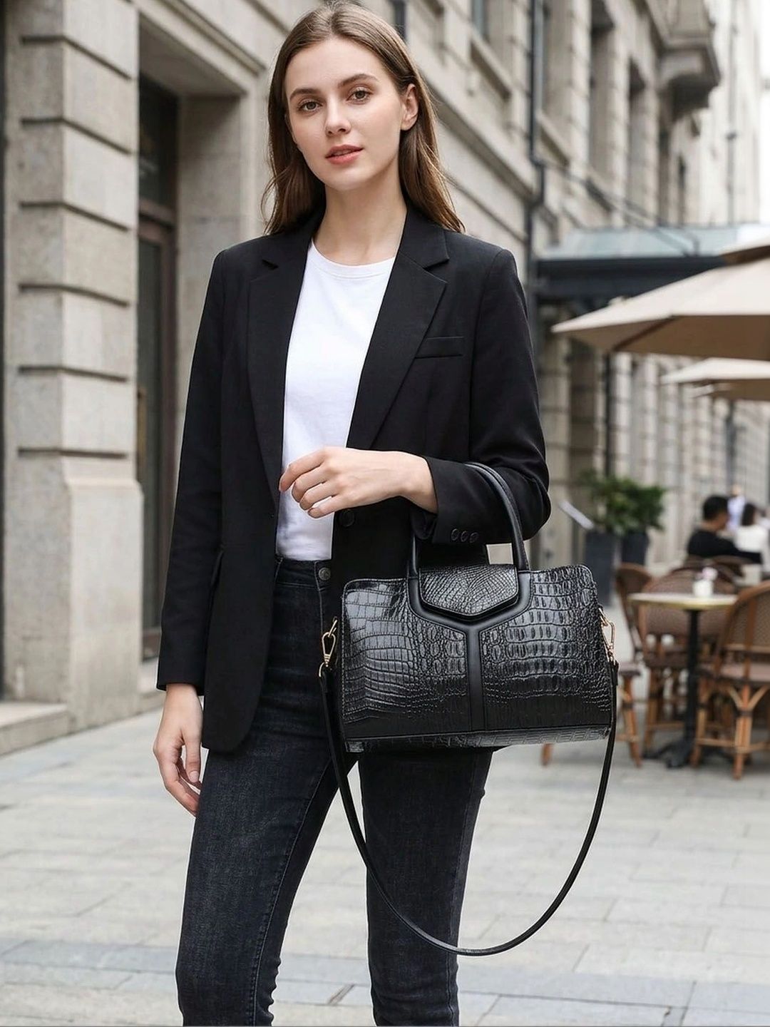 CORSICA Textured PU Structured Handheld Bag-picture-13