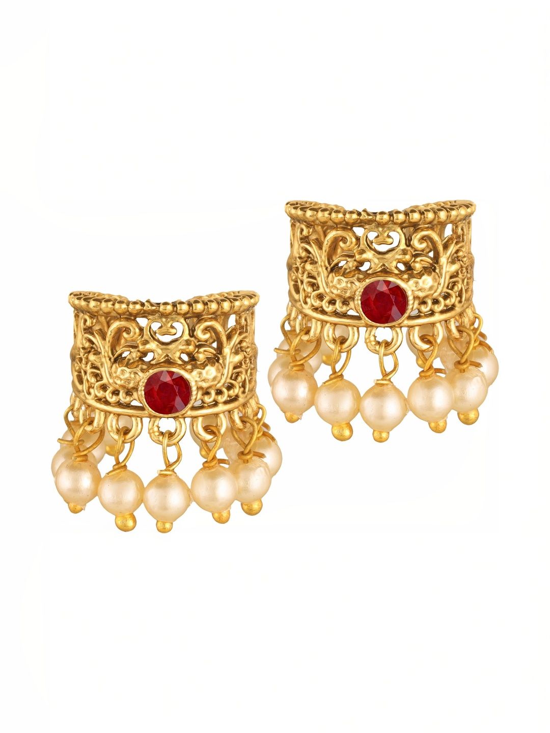 VIVASTRI Geometric Ear Cuff Earrings-picture-22