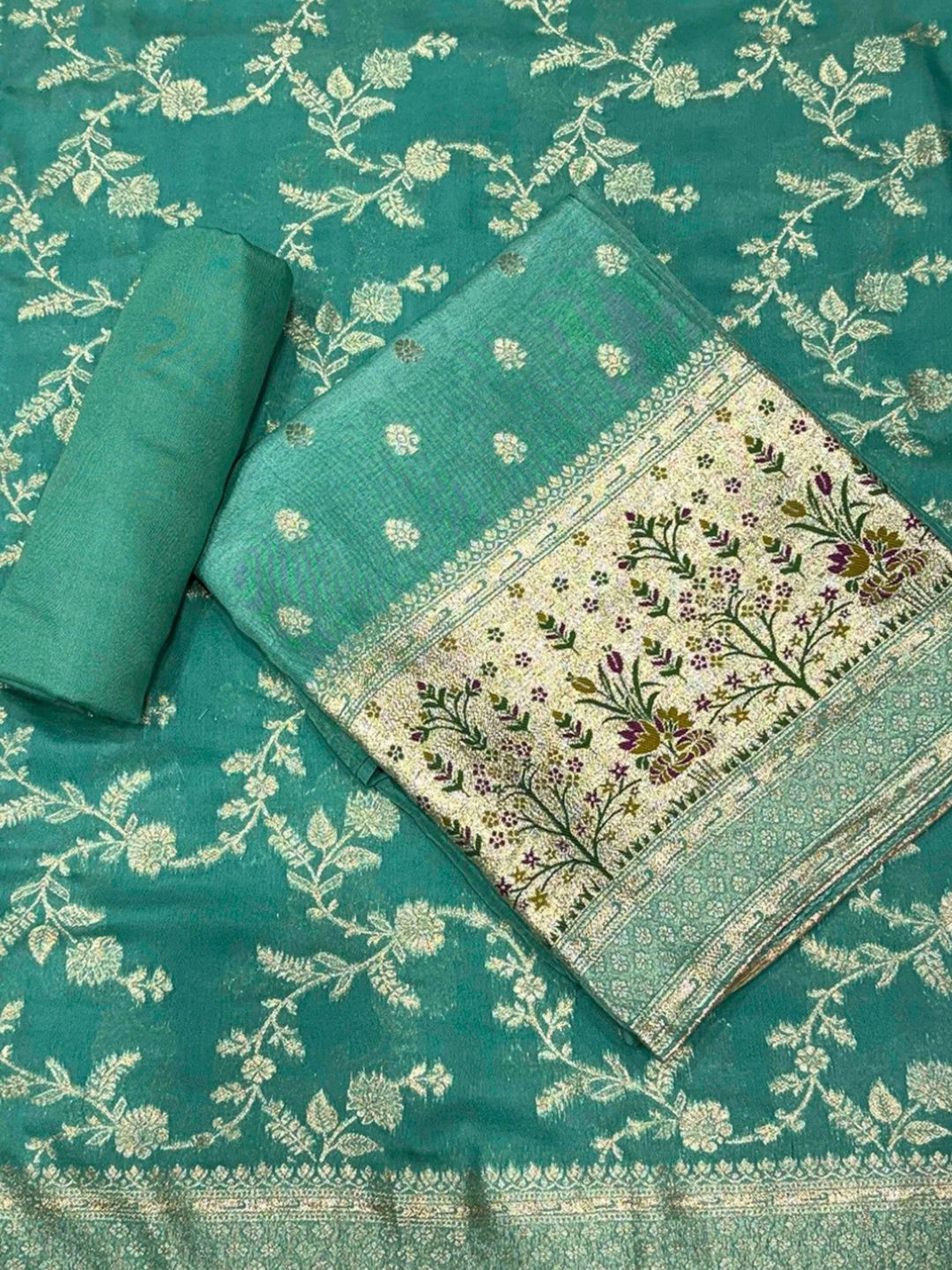 Biba Unstitched Dress Material-picture-25